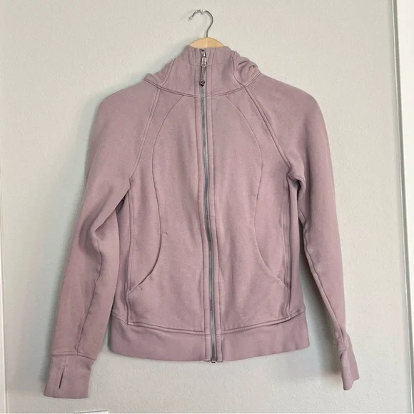 Lululemon Scuba Hoodie *Light Cotton Fleece
Smoky Blush Size 4 Full Zip - Picture 4 of 9